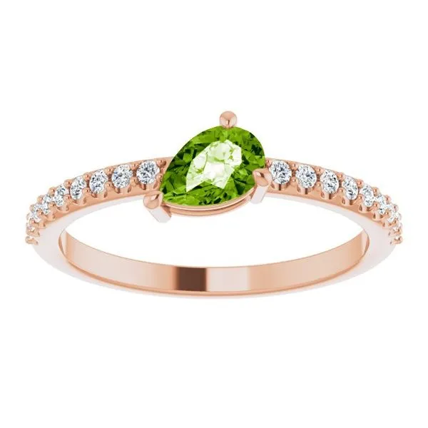 Stackable Accented Ring Image 3 James Wolf Jewelers Mason, OH