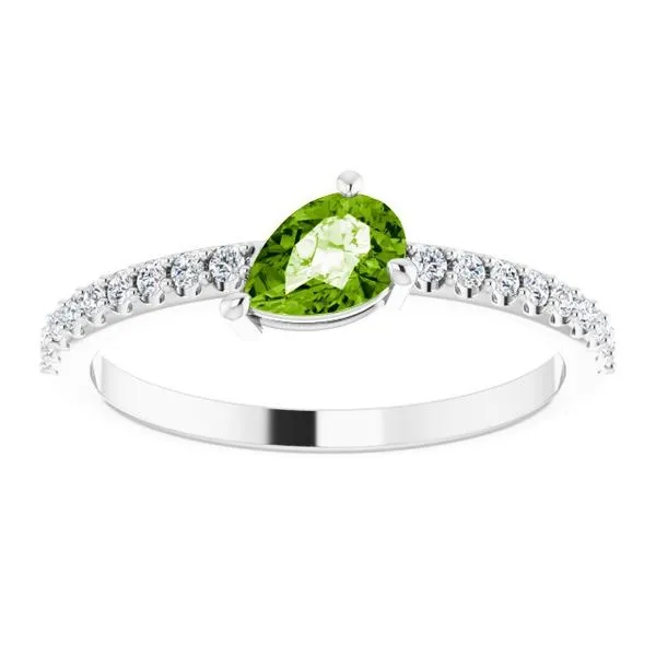 Stackable Accented Ring Image 3 Comstock Jewelers Edmonds, WA