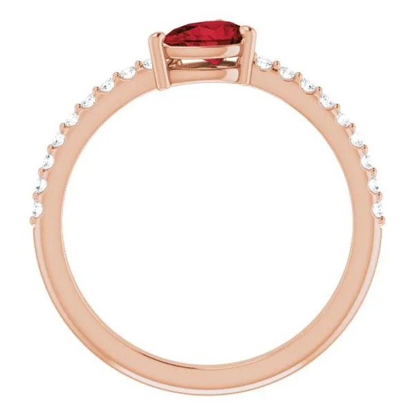 Stackable Accented Ring Image 2 Holly's Jewelry Mountain Home, AR