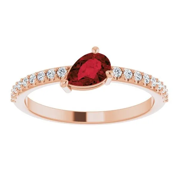 Stackable Accented Ring Image 3 D&M Jewelers Green Bay, WI