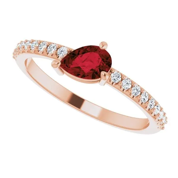 Stackable Accented Ring Image 5 Comstock Jewelers Edmonds, WA