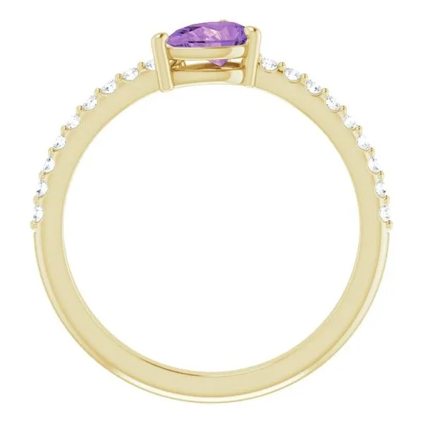 Stackable Accented Ring Image 2 D&M Jewelers Green Bay, WI