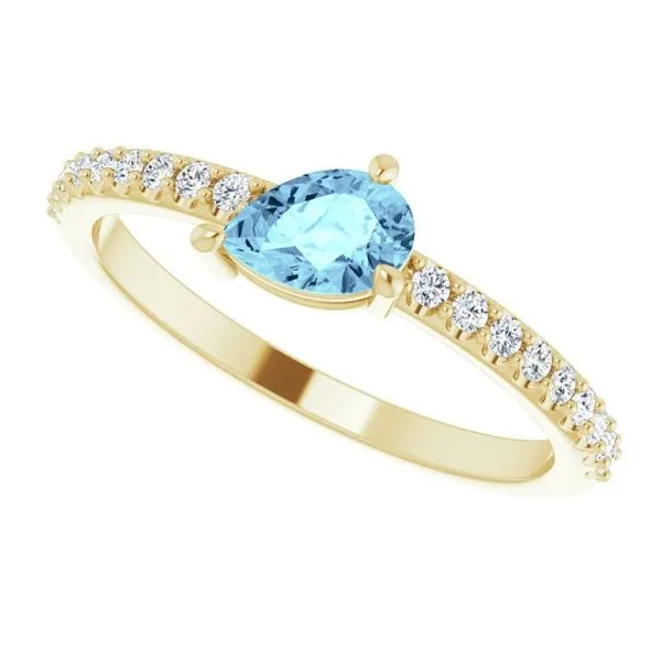 Stackable Accented Ring Image 5 D&M Jewelers Green Bay, WI