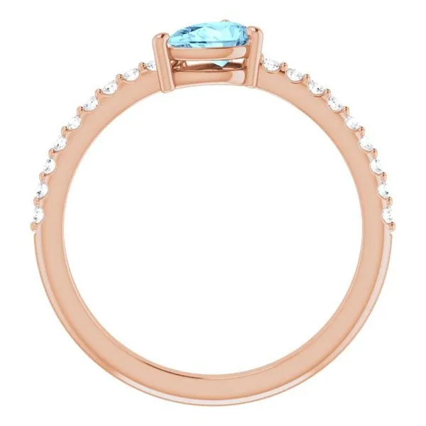 Stackable Accented Ring Image 2 D&M Jewelers Green Bay, WI