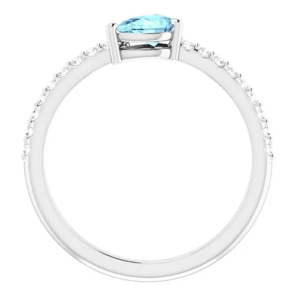 Stackable Accented Ring Image 2 Long Jewelers Chesapeake, VA