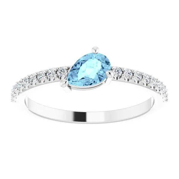 Stackable Accented Ring Image 3 D&M Jewelers Green Bay, WI