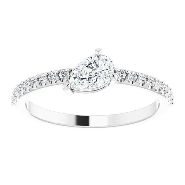 Stackable Accented Ring Image 3 D&M Jewelers Green Bay, WI