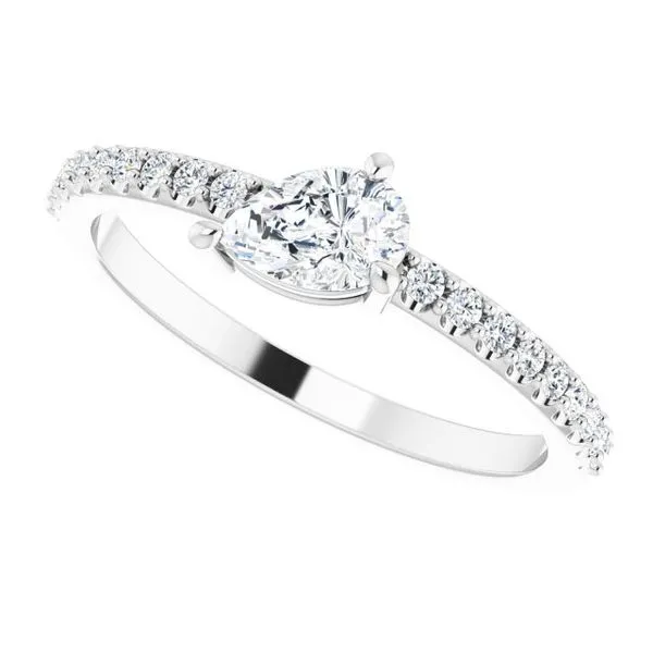 Stackable Accented Ring Image 5 D&M Jewelers Green Bay, WI