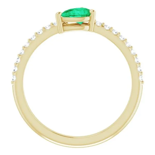 Stackable Accented Ring Image 2 Gysbers Jewelry Waupun, WI
