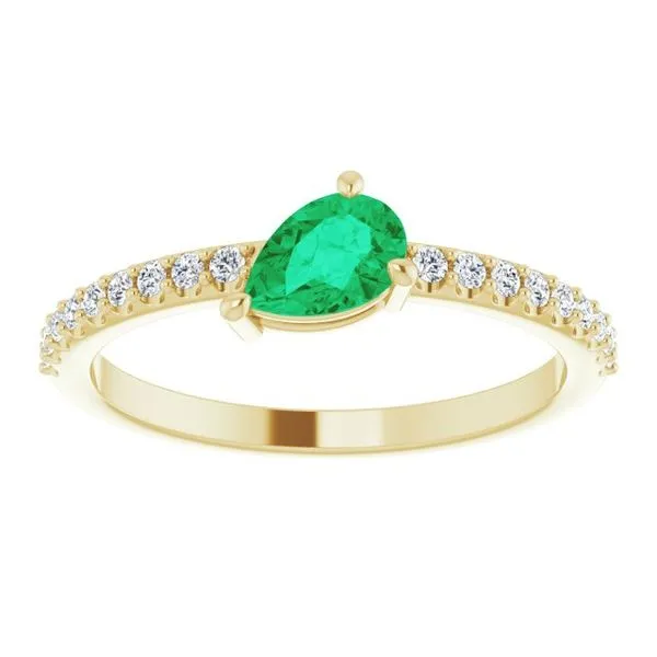 Stackable Accented Ring Image 3 Gysbers Jewelry Waupun, WI