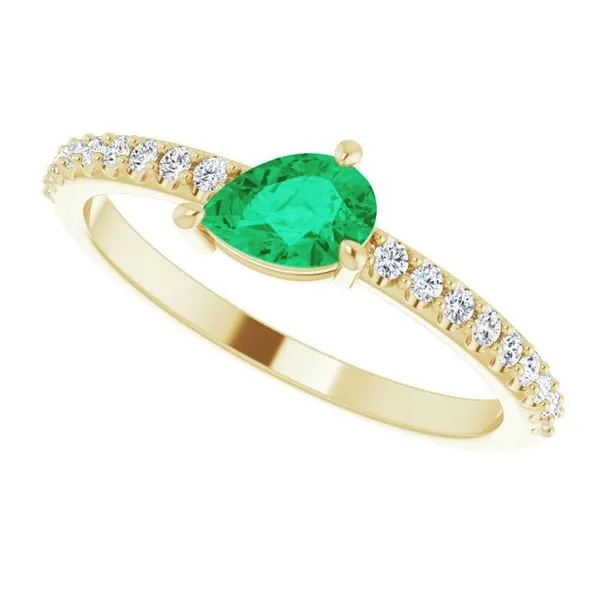 Stackable Accented Ring Image 5 Gysbers Jewelry Waupun, WI