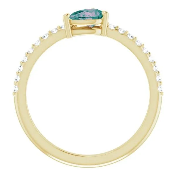 Stackable Accented Ring Image 2 James Wolf Jewelers Mason, OH