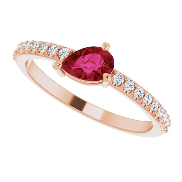 Stackable Accented Ring Image 5 D&M Jewelers Green Bay, WI