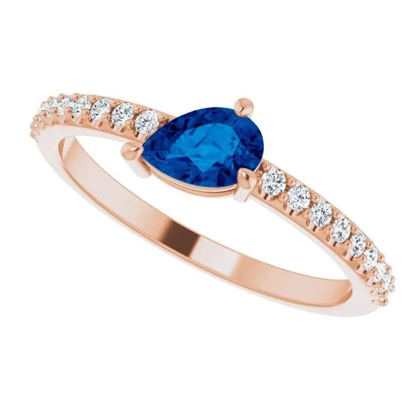 Stackable Accented Ring Image 5 James Wolf Jewelers Mason, OH