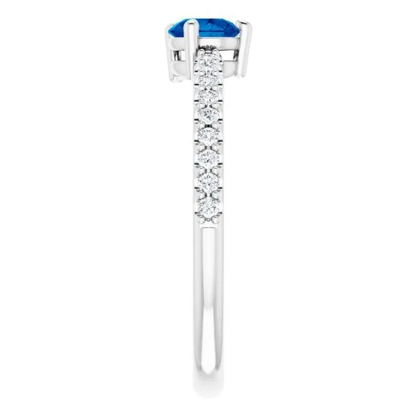 Stackable Accented Ring Image 4 James Wolf Jewelers Mason, OH