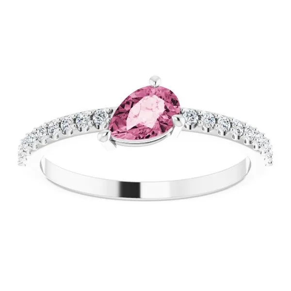 Stackable Accented Ring Image 3 James Wolf Jewelers Mason, OH