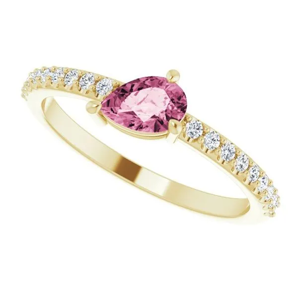 Stackable Accented Ring Image 5 James Wolf Jewelers Mason, OH