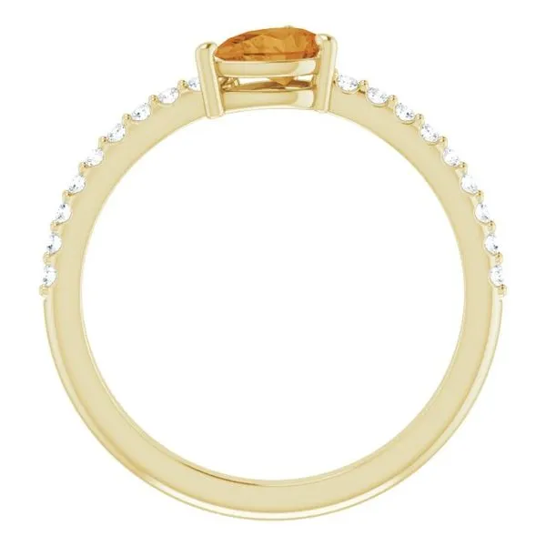 Stackable Accented Ring Image 2 Comstock Jewelers Edmonds, WA