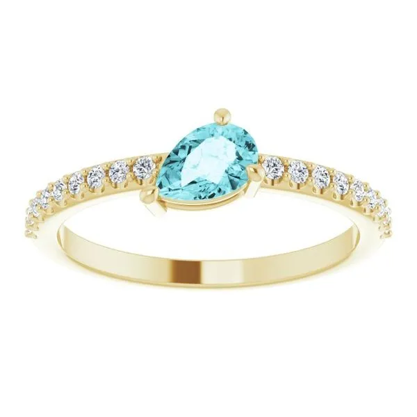 Stackable Accented Ring Image 3 D&M Jewelers Green Bay, WI