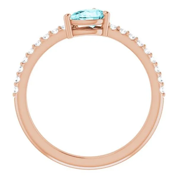 Stackable Accented Ring Image 2 Mendham Jewelers Mendham, NJ