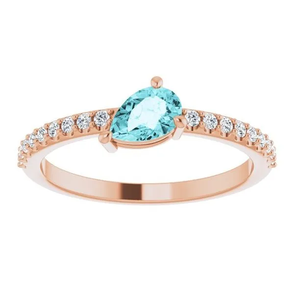 Stackable Accented Ring Image 3 Comstock Jewelers Edmonds, WA