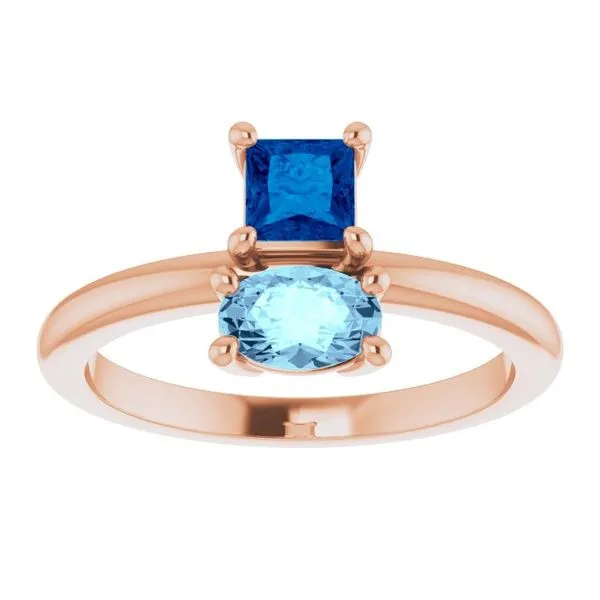 Two-Stone Ring Image 3 James Wolf Jewelers Mason, OH