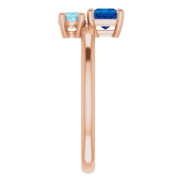 Two-Stone Ring Image 4 James Wolf Jewelers Mason, OH