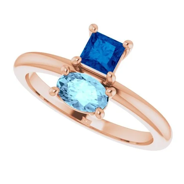 Two-Stone Ring Image 5 Mendham Jewelers Mendham, NJ