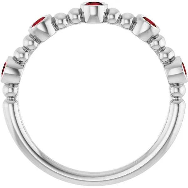 Stackable Bead Ring Image 2 Comstock Jewelers Edmonds, WA