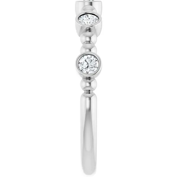 Stackable Bead Ring Image 4 James Wolf Jewelers Mason, OH