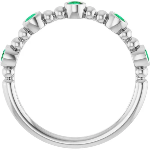 Stackable Bead Ring Image 2 D&M Jewelers Green Bay, WI