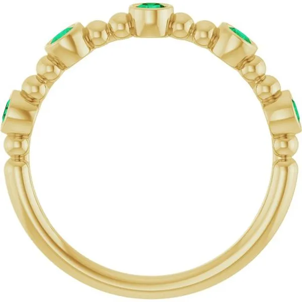 Stackable Bead Ring Image 2 D&M Jewelers Green Bay, WI