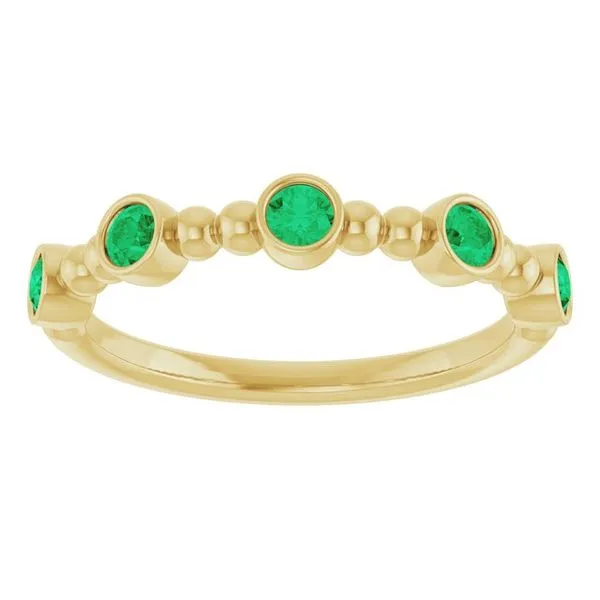 Stackable Bead Ring Image 3 D&M Jewelers Green Bay, WI