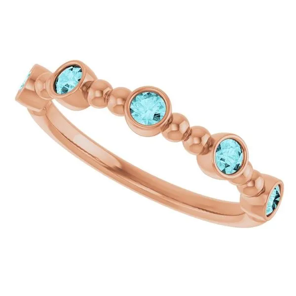 Stackable Bead Ring Image 5 Comstock Jewelers Edmonds, WA