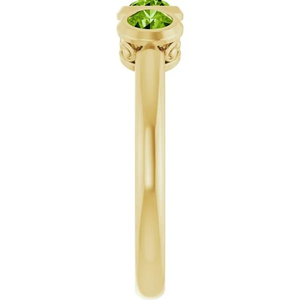 Three-Stone Bezel-Set Ring Image 4 Holly's Jewelry Mountain Home, AR