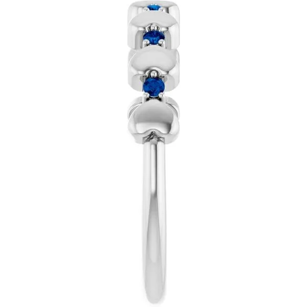 Accented Stackable Heart Ring Image 4 Comstock Jewelers Edmonds, WA