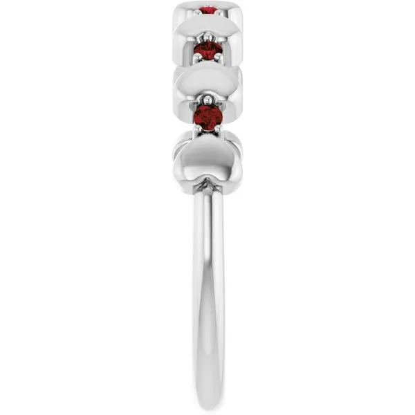 Accented Stackable Heart Ring Image 4 Holly's Jewelry Mountain Home, AR