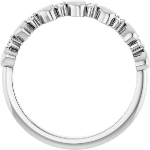 Accented Stackable Heart Ring Image 2 Holly's Jewelry Mountain Home, AR