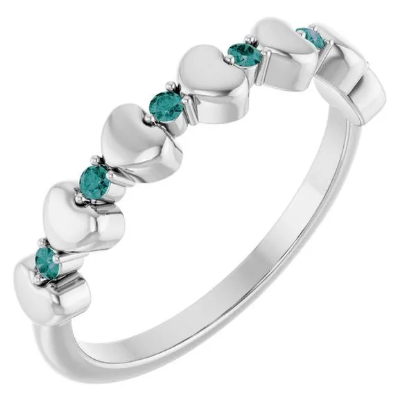 Accented Stackable Heart Ring Holly's Jewelry Mountain Home, AR