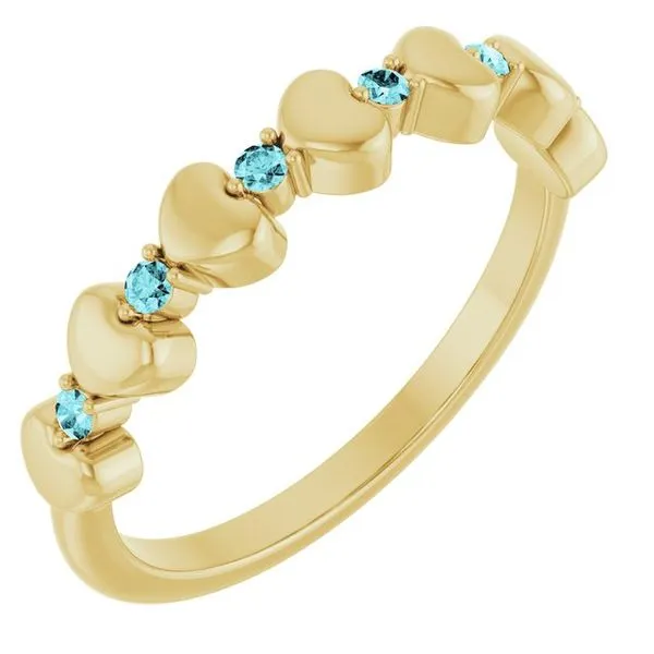Accented Stackable Heart Ring Holly's Jewelry Mountain Home, AR