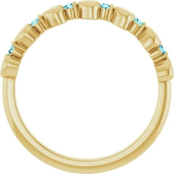 Accented Stackable Heart Ring Image 2 Cherry Street Jewelers Tulsa, OK