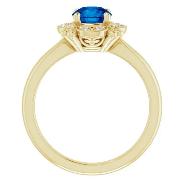 Halo-Style Ring Image 2 James Wolf Jewelers Mason, OH