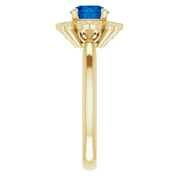 Halo-Style Ring Image 4 James Wolf Jewelers Mason, OH