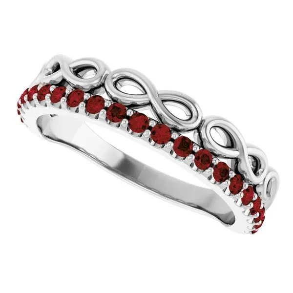 Infinity-Inspired Stackable Ring Image 5 Cherry Street Jewelers Tulsa, OK