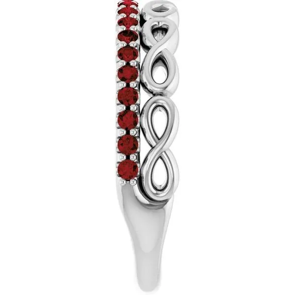 Infinity-Inspired Stackable Ring Image 4 Cherry Street Jewelers Tulsa, OK