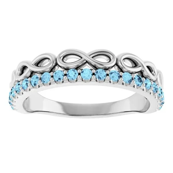 Infinity-Inspired Stackable Ring Image 3 Cherry Street Jewelers Tulsa, OK