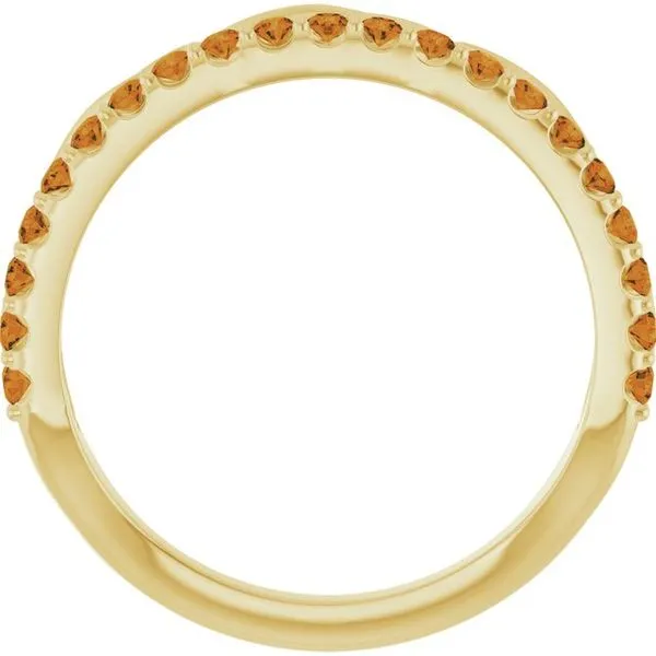 Infinity-Inspired Stackable Ring Image 2 Cherry Street Jewelers Tulsa, OK