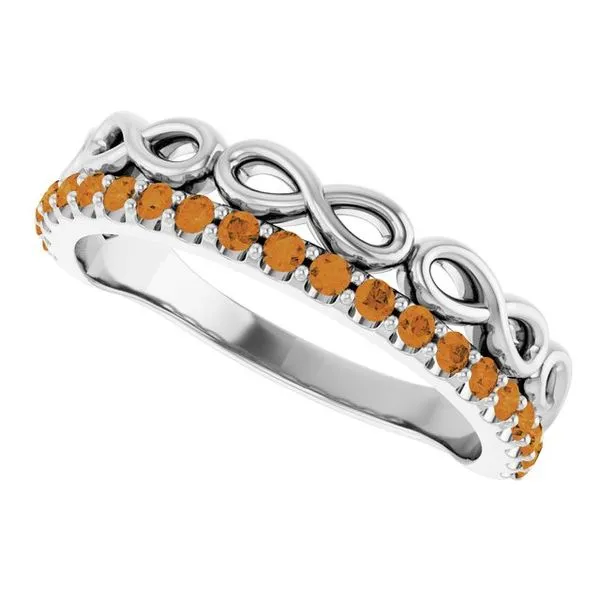 Infinity-Inspired Stackable Ring Image 5 Cherry Street Jewelers Tulsa, OK