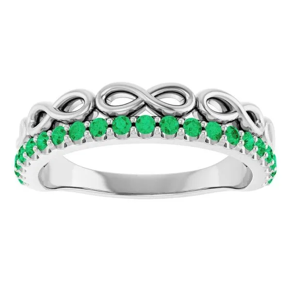Infinity-Inspired Stackable Ring Image 3 D&M Jewelers Green Bay, WI