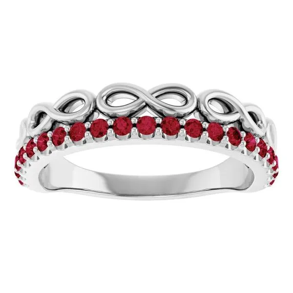 Infinity-Inspired Stackable Ring Image 3 D&M Jewelers Green Bay, WI